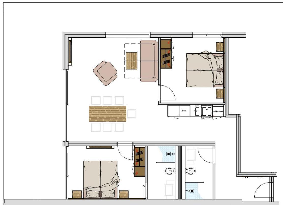 Appartement Pension Strolz Bichlbach Kültér fotó